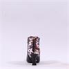 Una Healy Manchild Flare Heel Ankle Boot - Cow Print